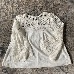Anthropologie White Shirt